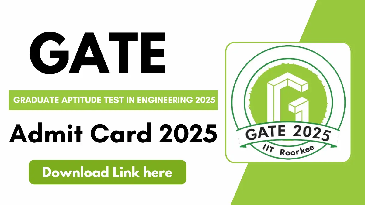 GATE Admit Card 2025