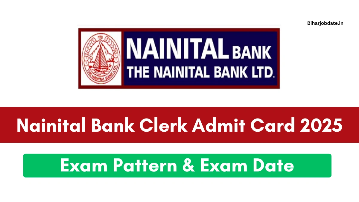 Nainital Bank Clerk Admit Card 2025