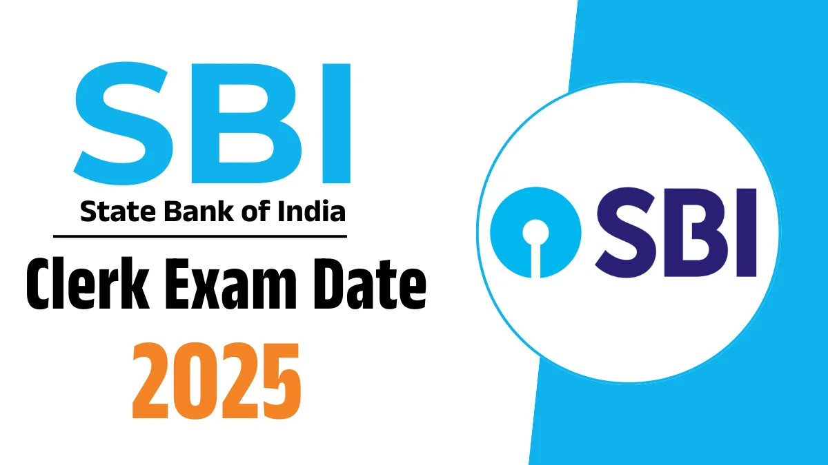 SBI Clerk Exam Date 2025