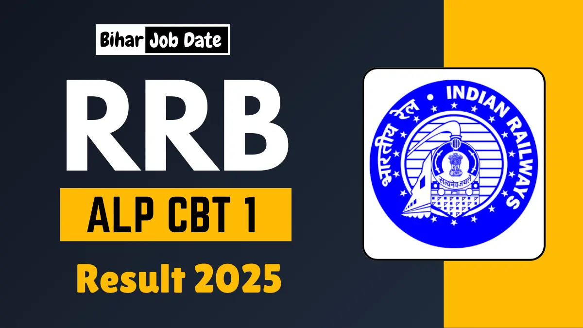 RRB ALP CBT 1 Result 2025