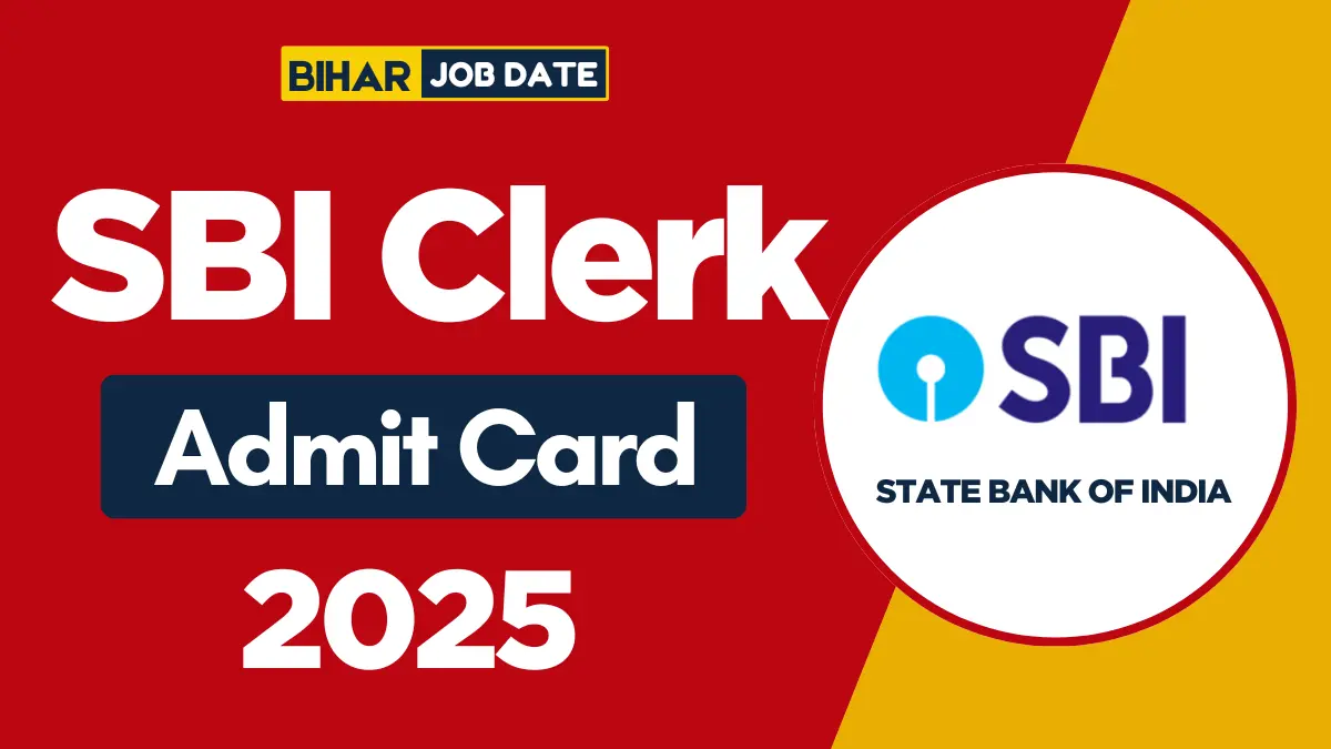 SBI Clerk Prelims Admit Card 2025